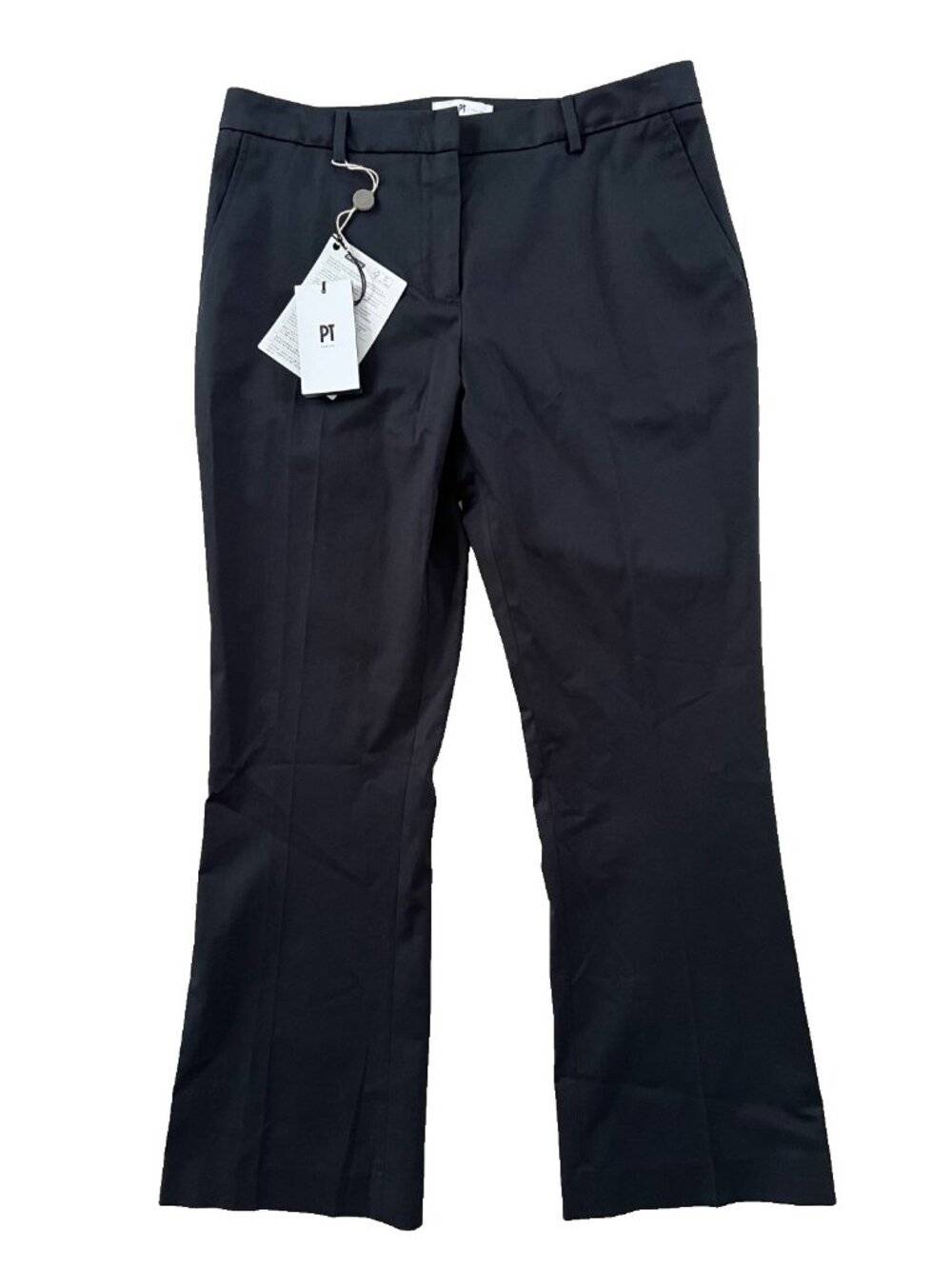 PT Torino Slight Flare Jaine Trousers in Black